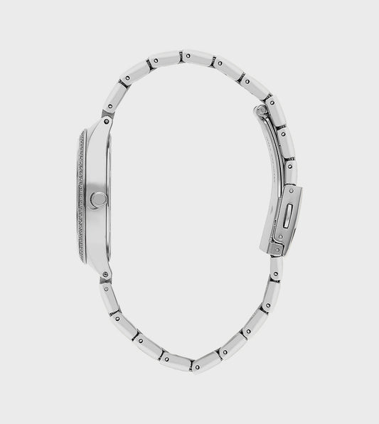 LEE COOPER Women's Silver Stainless Steel Multi Function Watch - LC07863.390