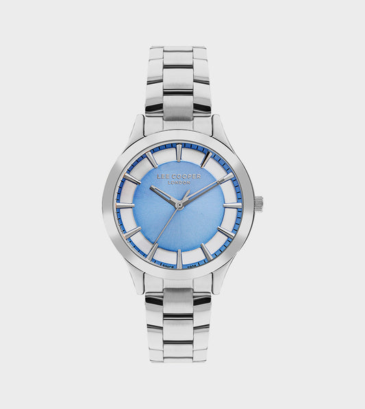 LEE COOPER Women's Silver Stainless Steel Analog Watch - LC07880.390