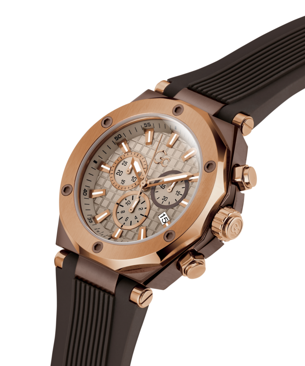 Gc Legacy Chrono Silicone Strap Z18007G1