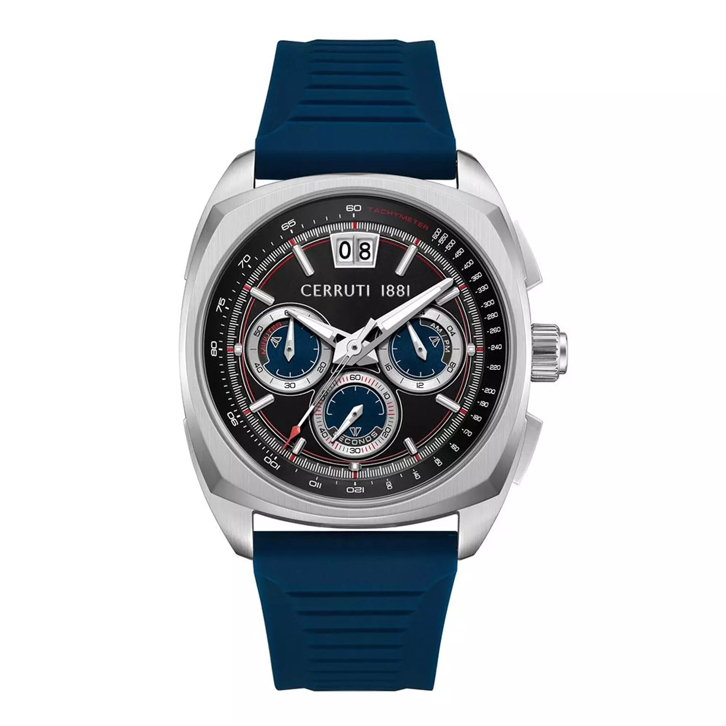 Cerruti 1881 Blue Accent Silver Chrono CIWGO0085105