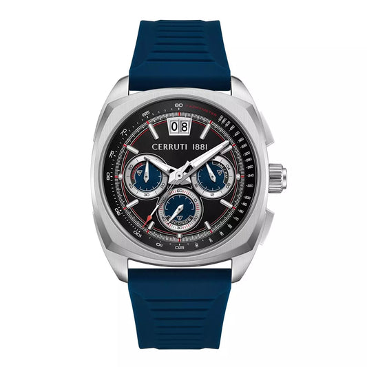 Cerruti 1881 Blue Accent Silver Chrono CIWGO0085105