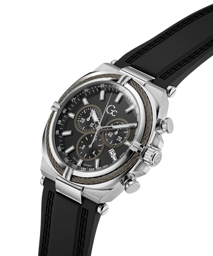 Gc IronClass Chrono Silicone Z32007G2