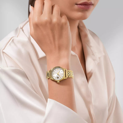 CERRUTI 1881 Ladies Watch Baccio Gold Stainless Steel Bracelet