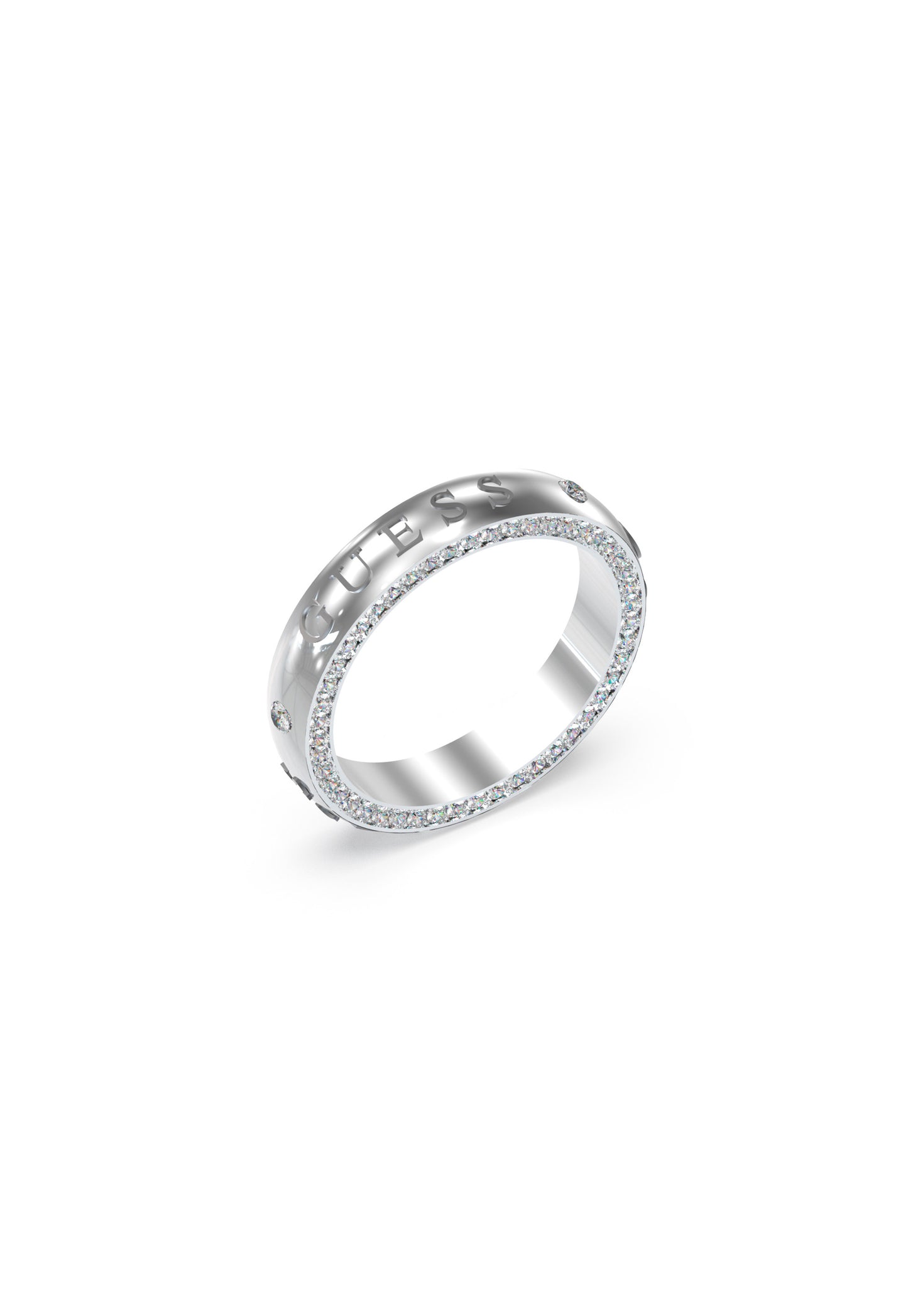 Guess Jewelry - Ladies Ring JUBR03164JWRH56 silver Color