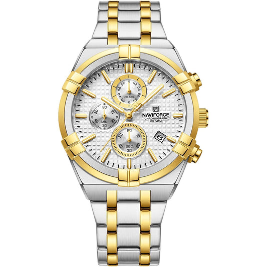 Naviforce Watch Men NF8042-S-W-G