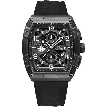 Naviforce Watch Men NF8052-B-W-B