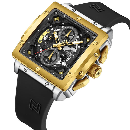 Naviforce Watch Men NF8064-S-G-B