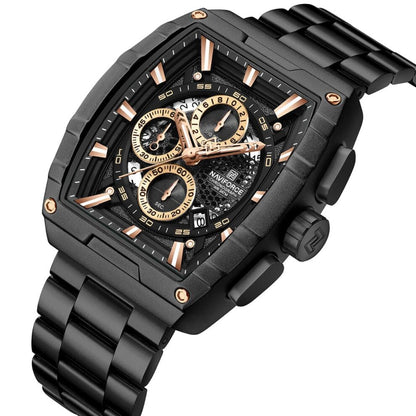 Naviforce Watch Men NF8066-B-RG-B