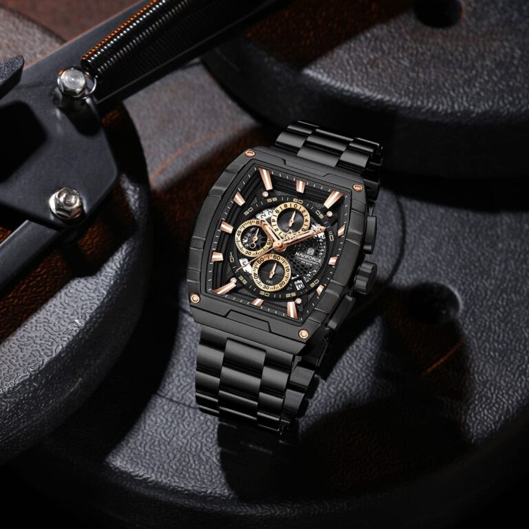 Naviforce Watch Men NF8066-B-RG-B
