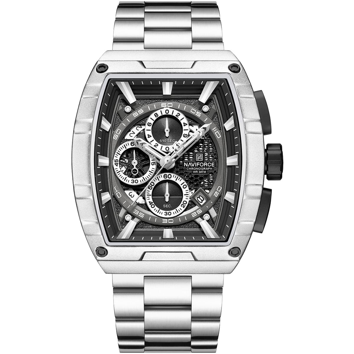 Naviforce Watch Men NF8066-S-B-S