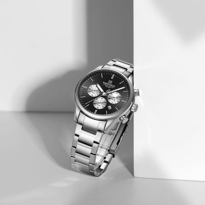 Naviforce Watch Men NF8076-S-B-S