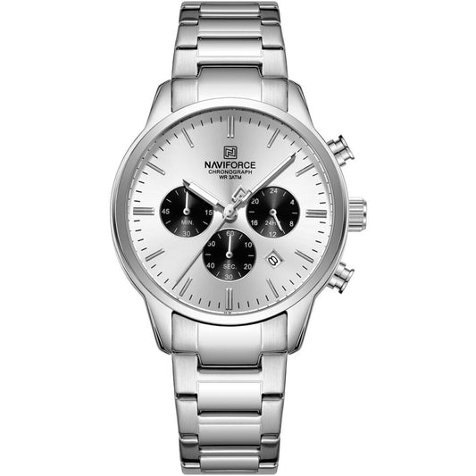 Naviforce Watch Men NF8076-S-W-S