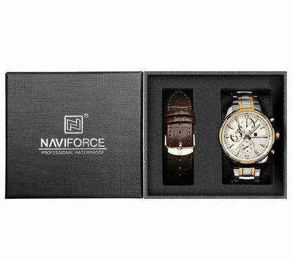 Naviforce Watch Men NF9089S-RG-W