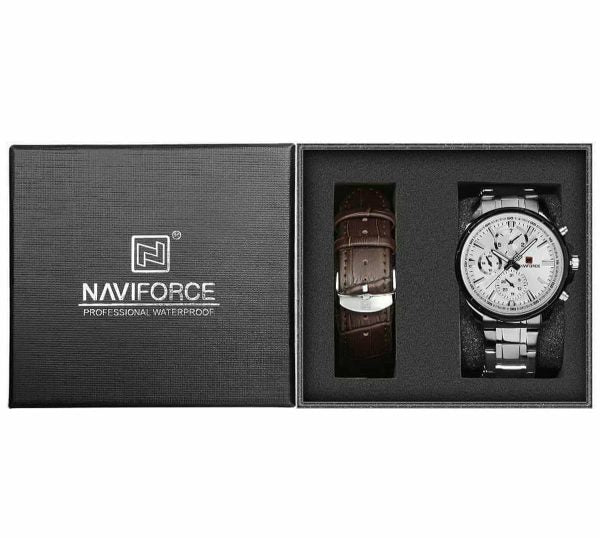 Naviforce Watch Men NF9089S-S-W