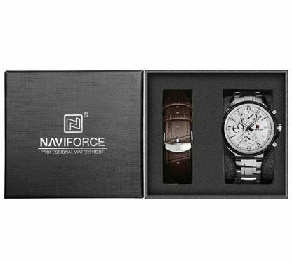 Naviforce Watch Men NF9089S-S-W
