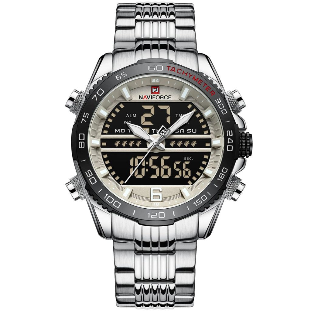 Naviforce Watch Men NF9195S-S-B-GY