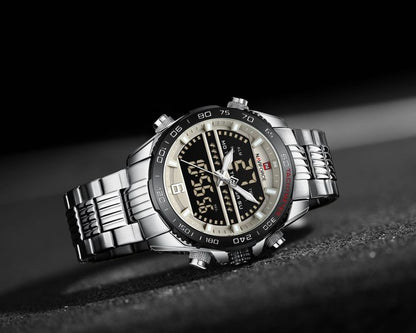 Naviforce Watch Men NF9195S-S-B-GY