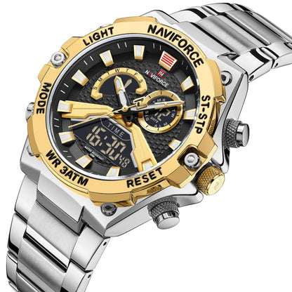 Naviforce Watch Men NF9207-S-G-B
