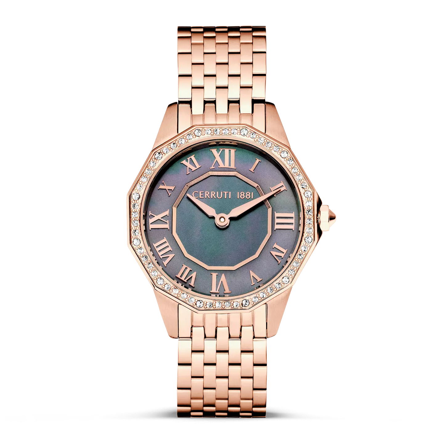 Cerruti 1881 Women's Rose Gold Analog Stainless Steel Strap Watch | CIWLG0008201