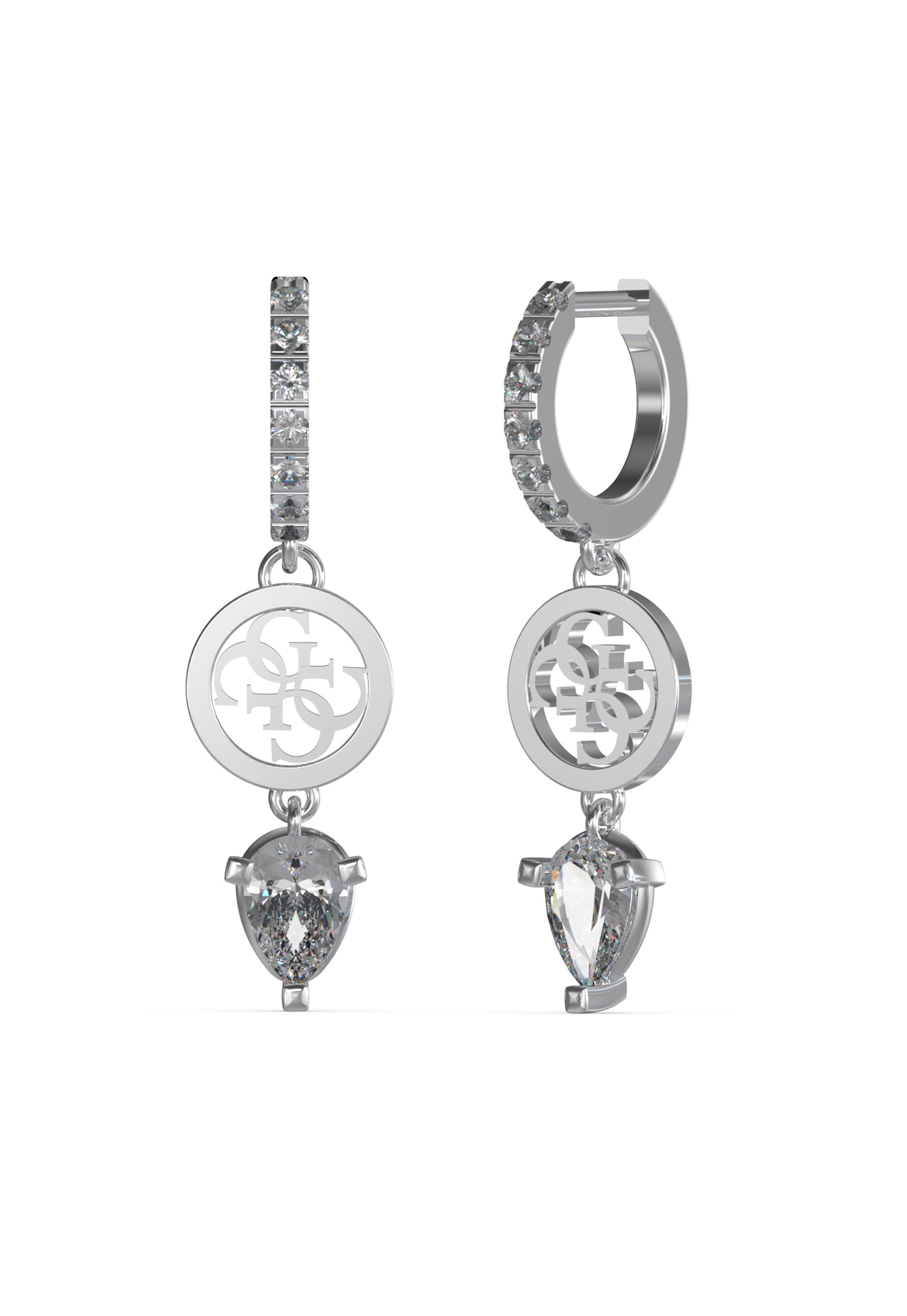 Guess Jewelry - JUBE03141JWRHT/U Ladies silver Earrings