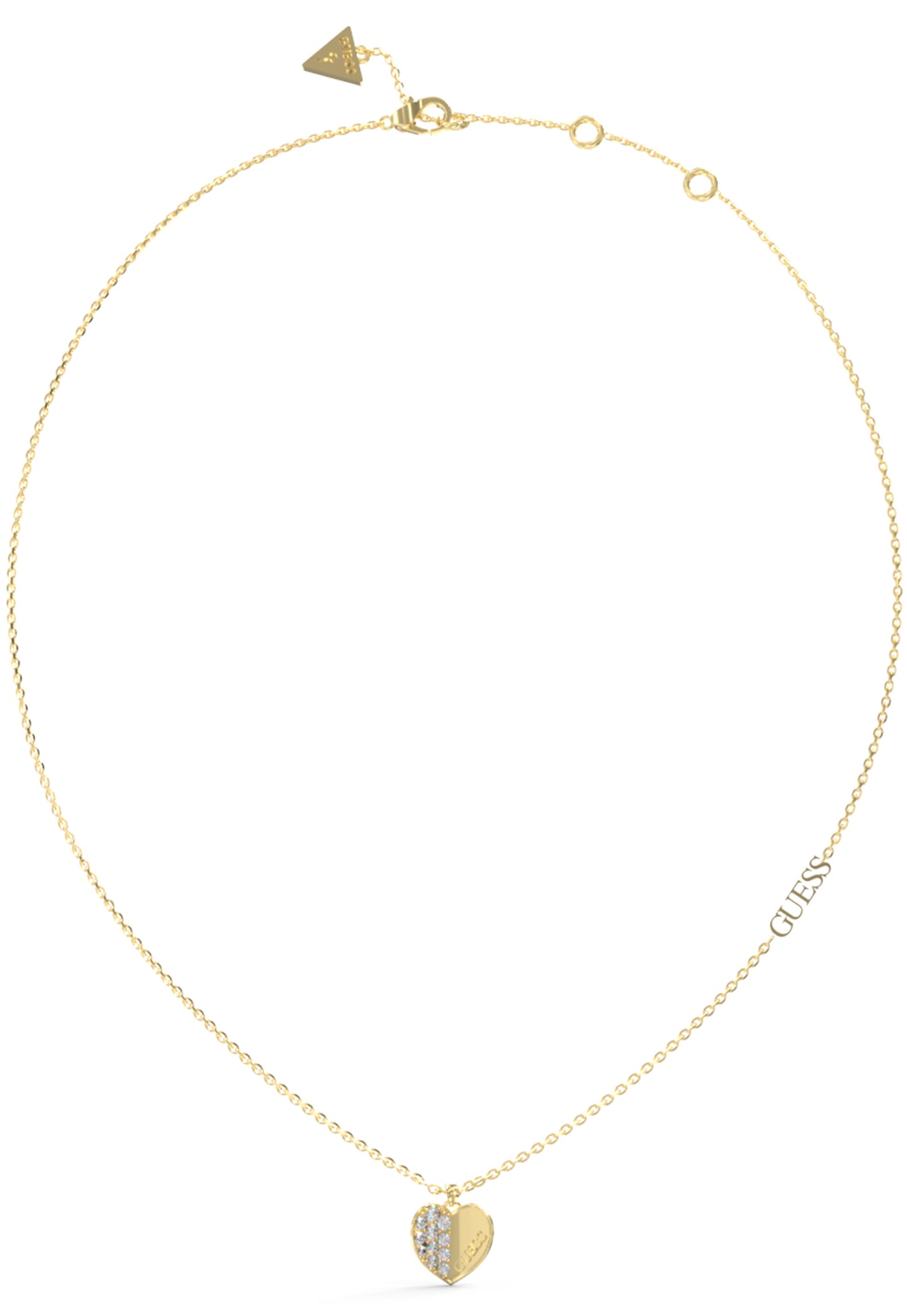 Guess Jewelry - JUBN03035JWYGT/U Ladies gold Necklace