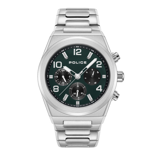 Men's Salkantay Stainless Steel Chronograph Wrist Watch PEWJK2226703 - 45mm - Silver