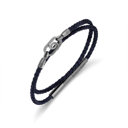 Cerruti 1881 Blue Double Wrap Bracelet CIAGB0015402