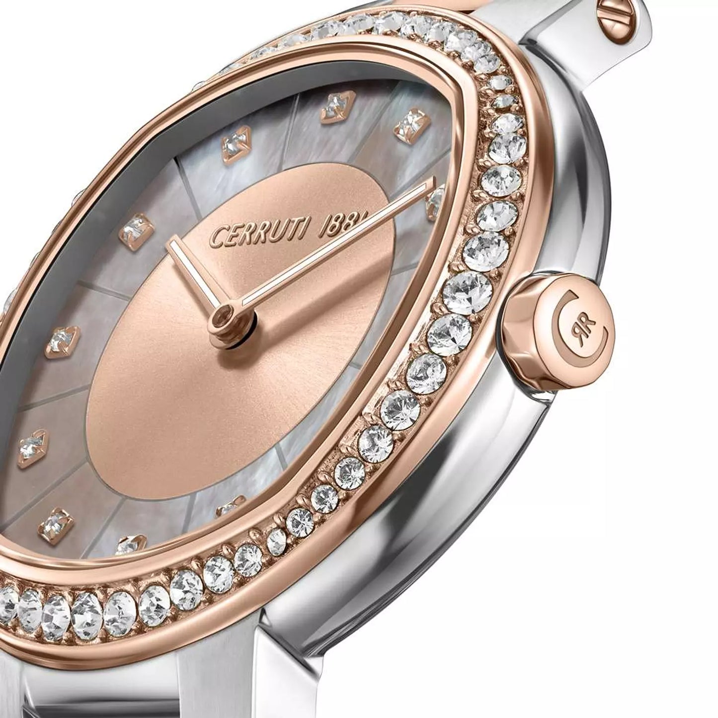 Cerruti 1881 Two-Tone Rose Gold Diamond CIWLG0086503