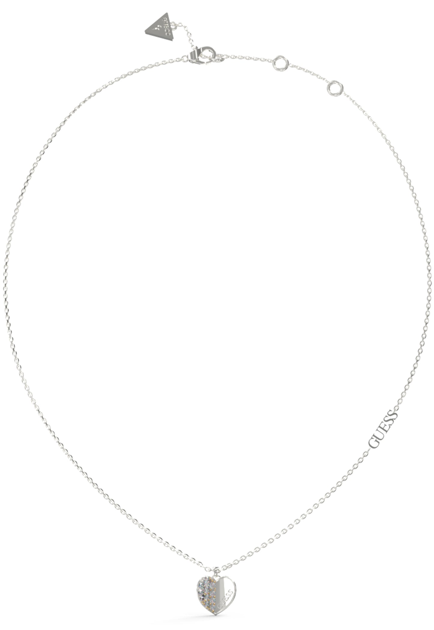 Guess Jewelry - JUBN03035JWRHT/U Ladies silver Necklace