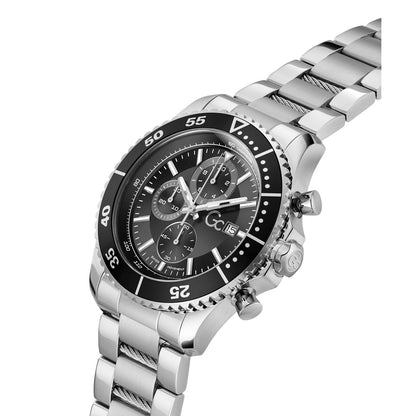 Gc SpeedRacer Chrono Metal Men Watch Silver Stainless Steel Bracelet Z51009G2