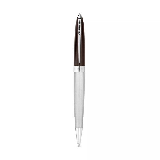 Cerruti1881 Ballpoint Matt Silver & Black - NSS220701B