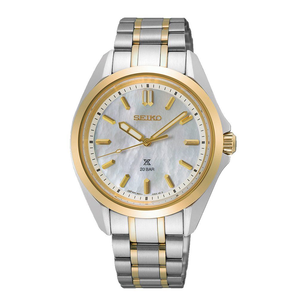 SEIKO Ladies' Watch PROSPEX Stainless Bracelet White Dial SUR608J1