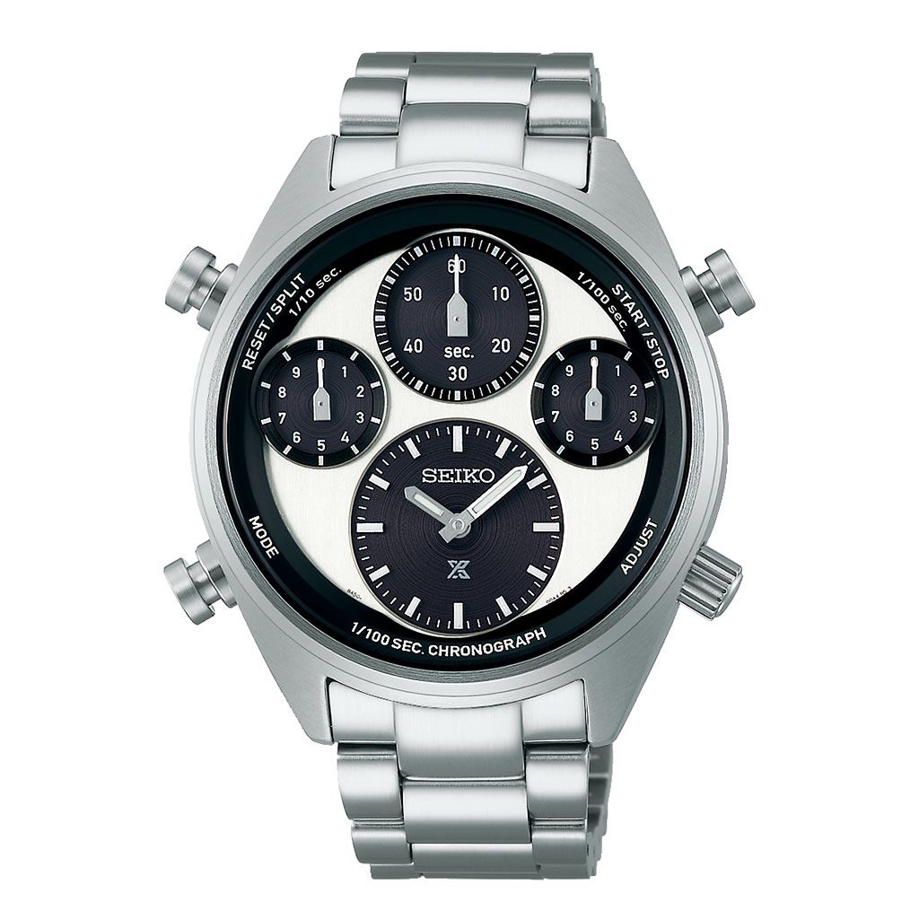 SEIKO Men's Hand Watch PROSPEX Stainless Band White Dial SFJ001P1