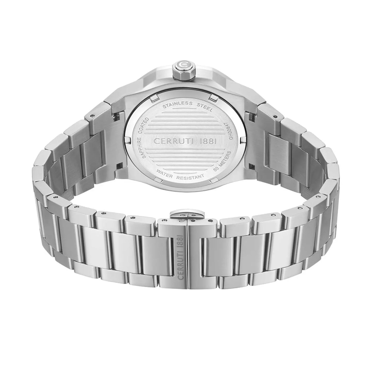 Cerruti 1881 Black Day-Date Steel Watch CIWGH0084701