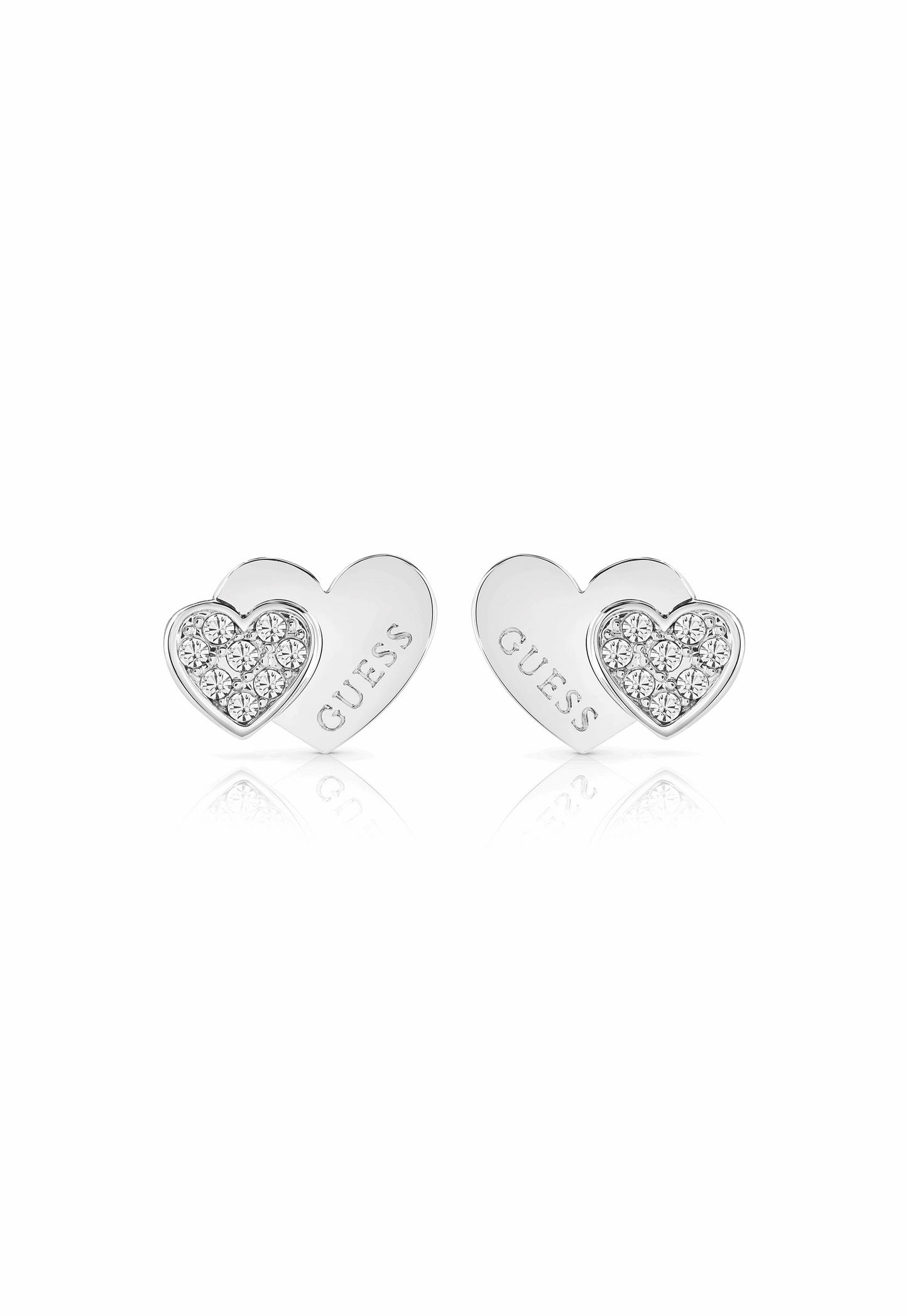 Guess Jewelry - JUBE02174JWRHT/U Earrings Steel silver For Ladies