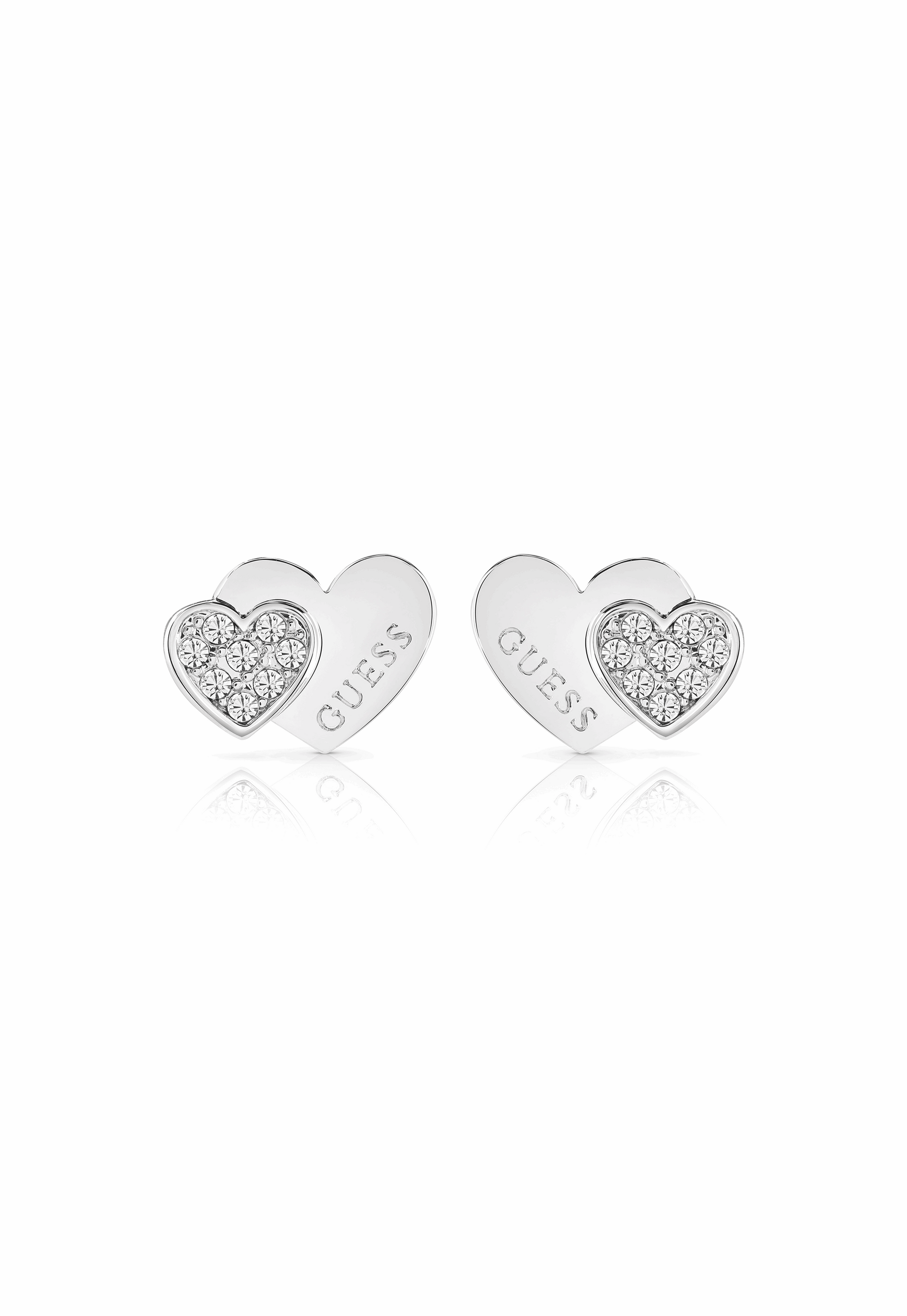Guess Jewelry - JUBE02174JWRHT/U Earrings Steel silver For Ladies