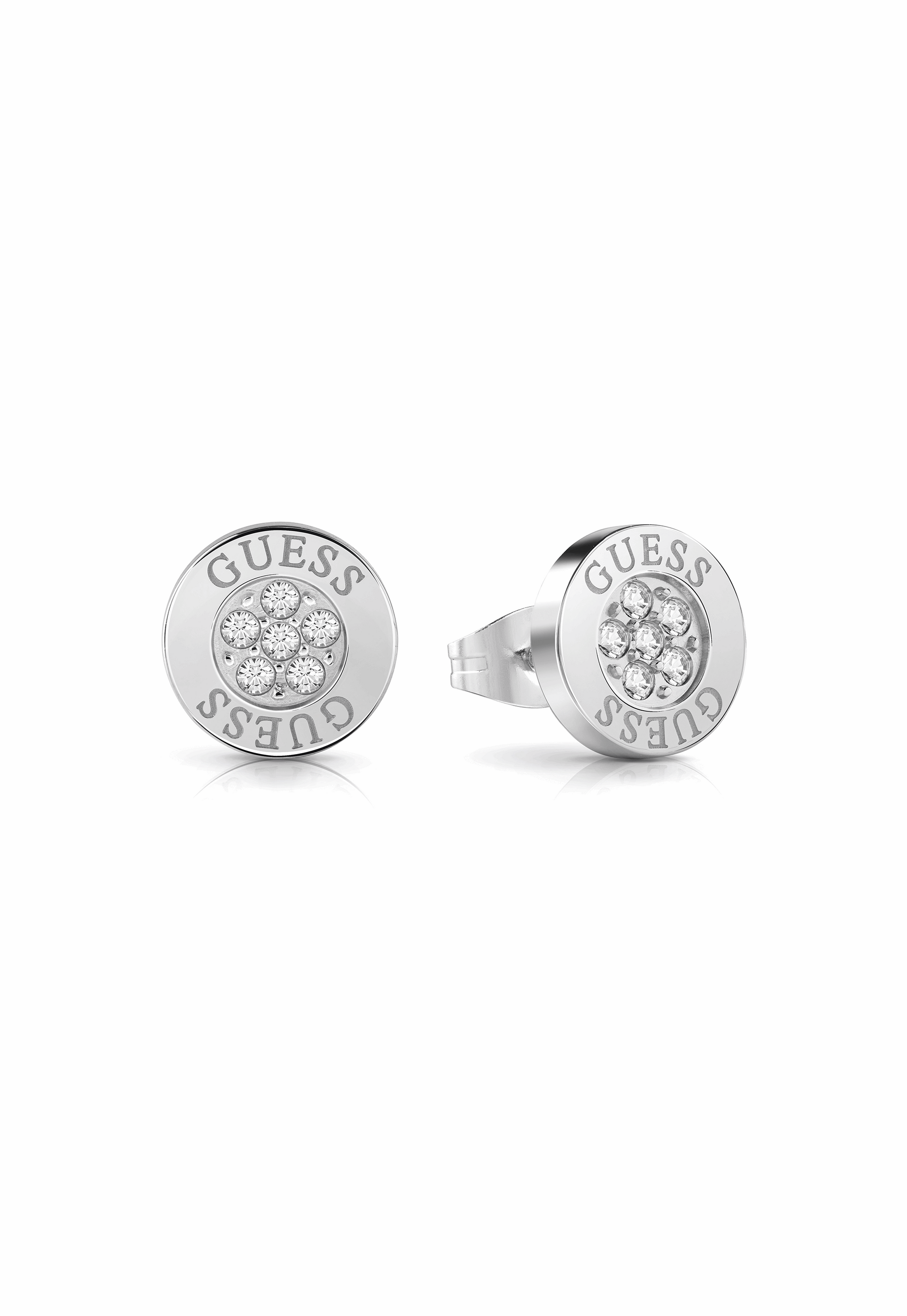 Guess Jewelry - JUBE02158JWRHT/U Earrings Steel silver For Ladies