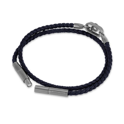 Cerruti 1881 Blue Double Wrap Bracelet CIAGB0015402