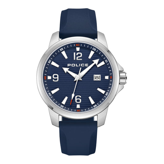 Mensor Gents Analog Watch With Blue Dial & Blue Strap -PEWJN0020901, Blue