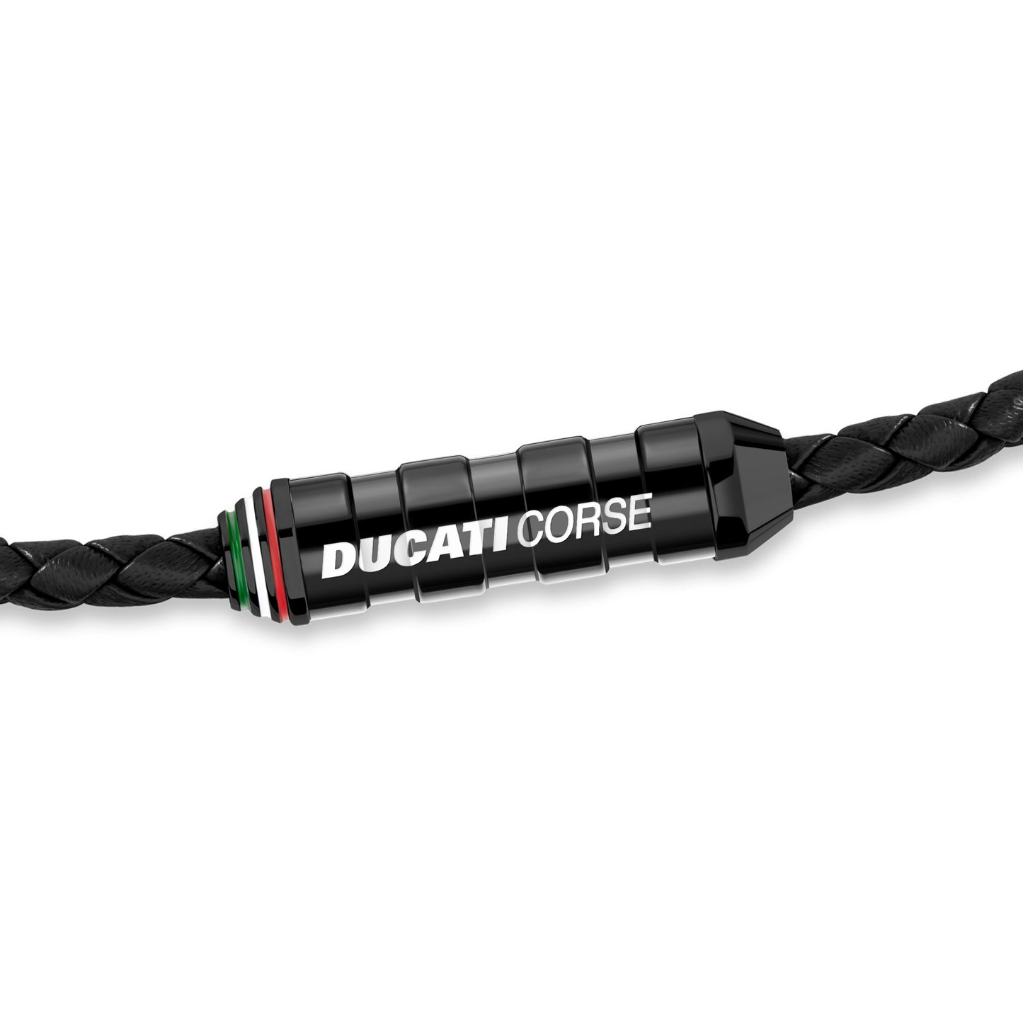 Ducati DTAGB2137212 Magnete Pelle Leather Bracelet