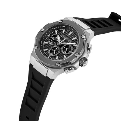 Cerruti 1881 Black Striped Dial Chrono CIWGQ0085701