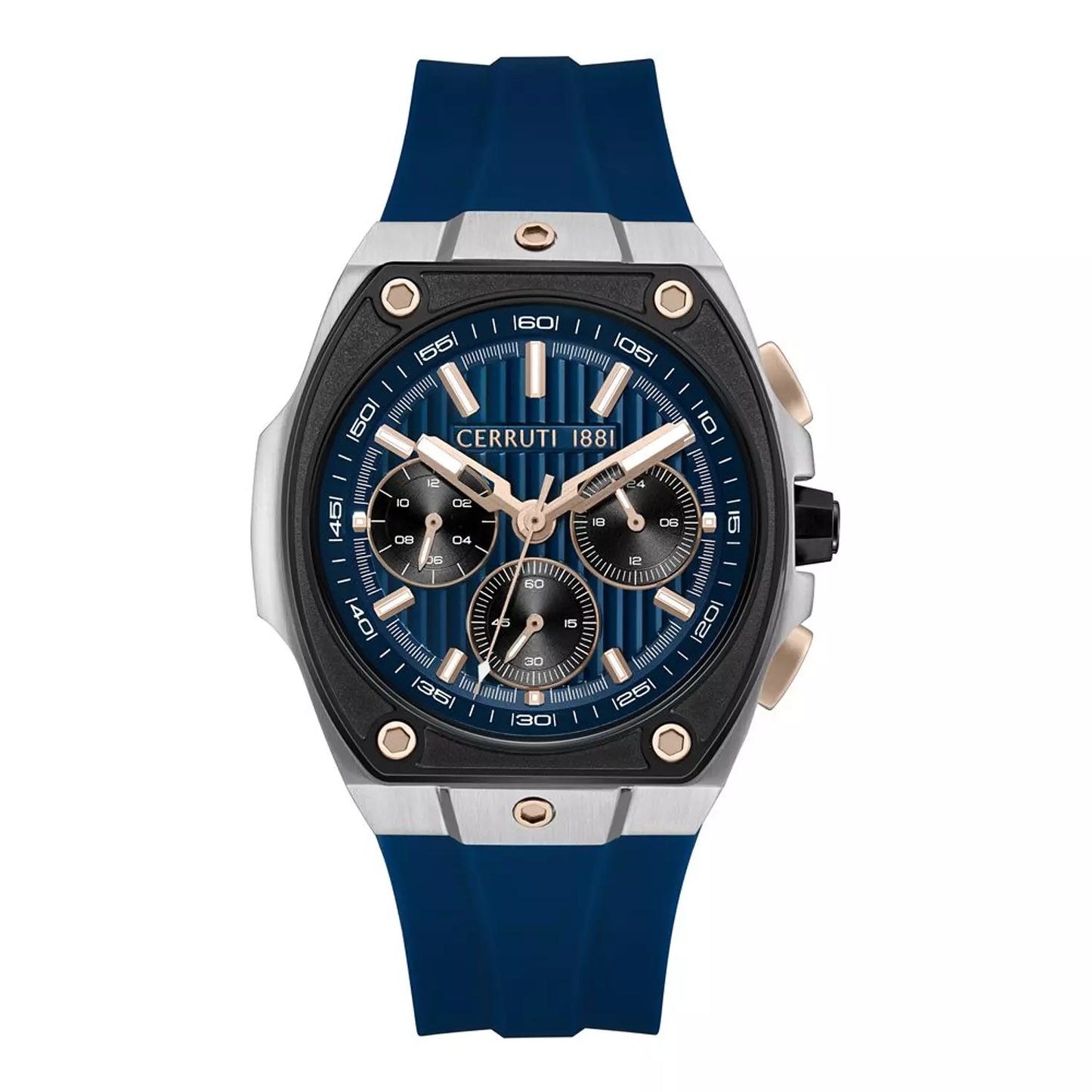 Cerruti 1881 Blue & Silver Chronograph CIWGO0085004