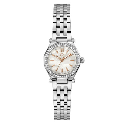 Gc Gleam Mini Small Size Metal Women Watch Silver Stainless Steel Bracelet Z54006L9