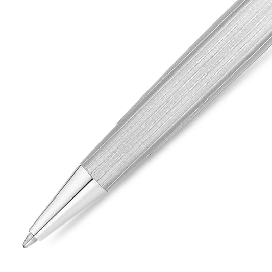 Cerruti1881 Ballpoint Matt Silver & Black - NSS220701B