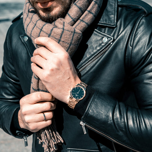 Iconic Link Black Rose Gold - DW00600344