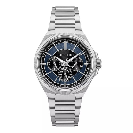 Cerruti 1881 Blue Chrono Steel Watch CIWGK0084502