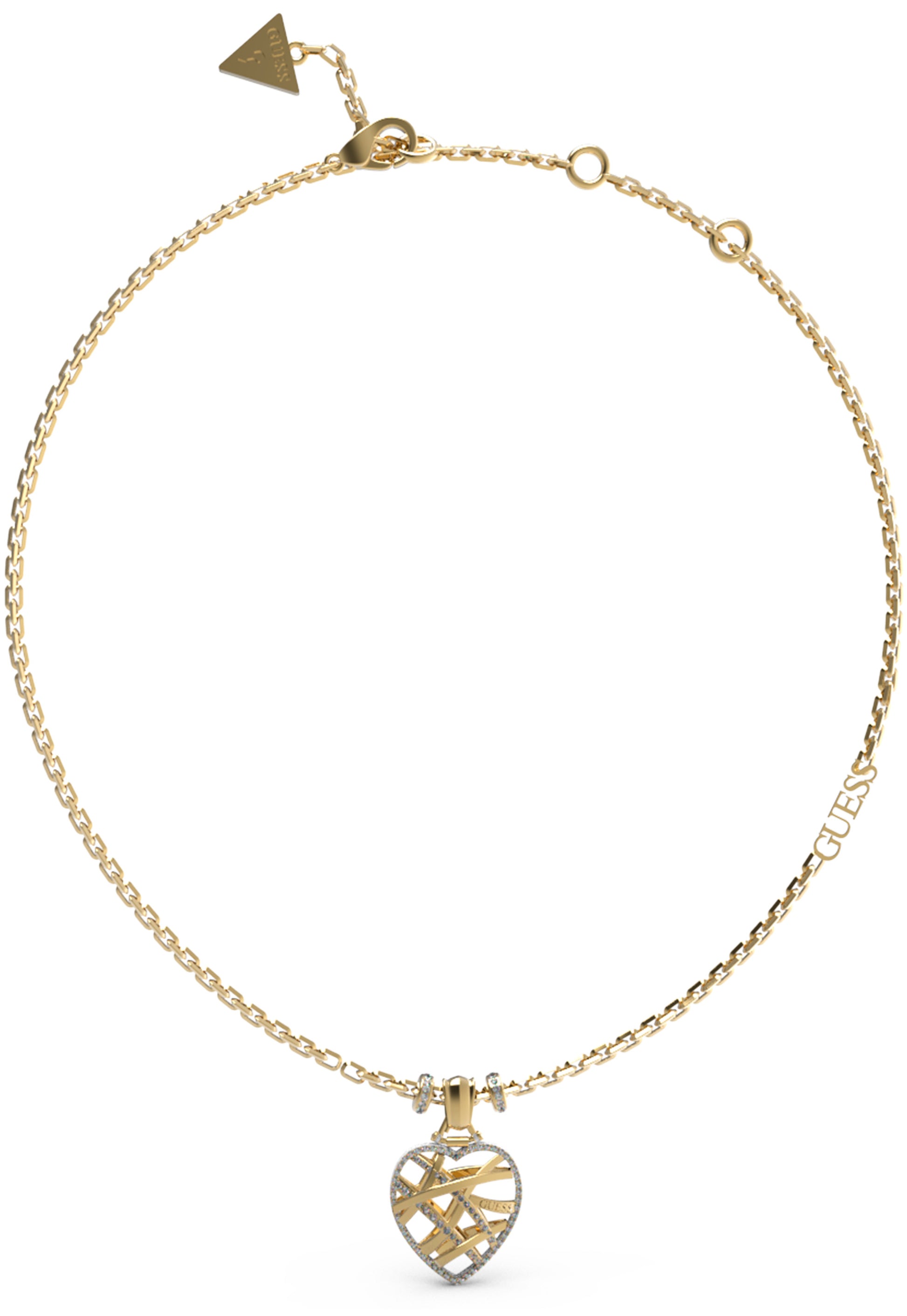 Guess Jewelry - JUBN03099JWYGT/U Ladies gold Necklace