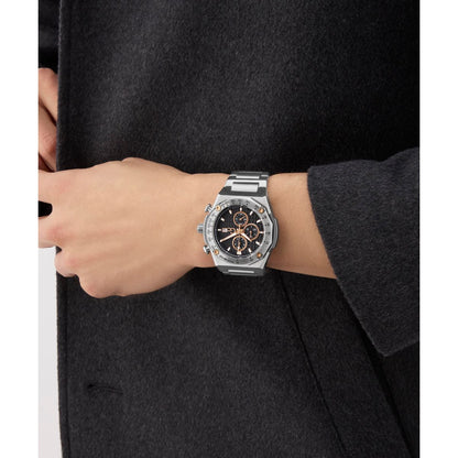 Gc Idol Sport Chrono Metal Men Watch Silver Stainless Steel Bracelet Z68002G2