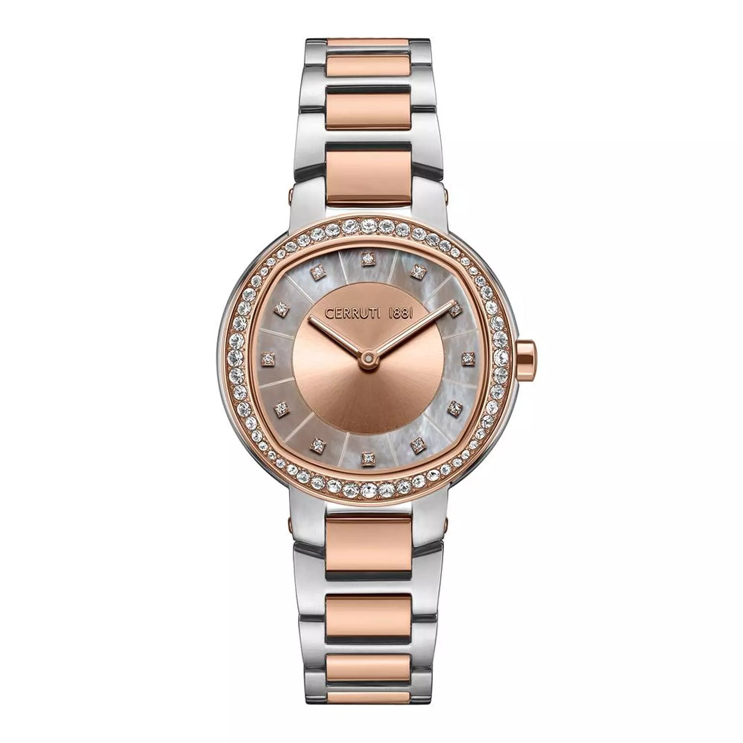 Cerruti 1881 Two-Tone Rose Gold Diamond CIWLG0086503