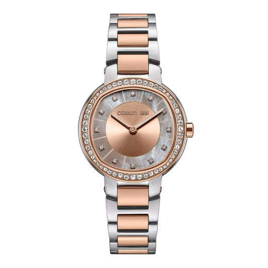 Cerruti 1881 Two-Tone Rose Gold Diamond CIWLG0086503